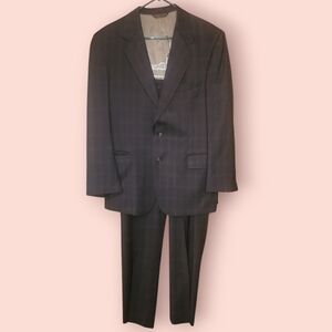 *LaCrosse Black Classic Suit Timeless Elegance